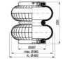 PE Automotive 084.237-11A Boot, air suspension